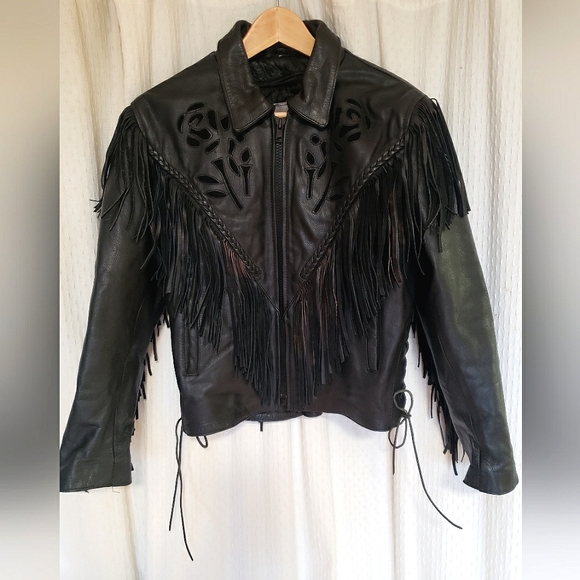 Unik women's fridge leather jacket - Picture 3 of 8